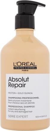 Produktbild L'Oréal Paris Shampoo Absolut Repair Gold Protein + Quinoa (50 ml, Flüssiges Shampoo)