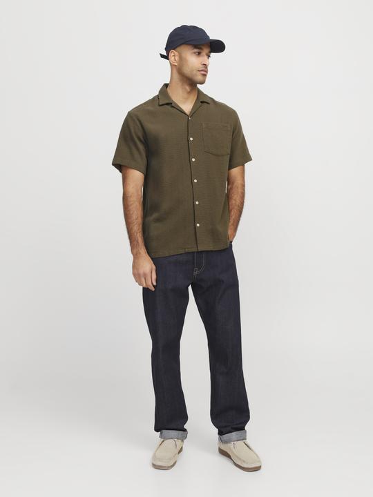 Produktbild Jack & Jones Rddwayne Structure Resort Shirt S/S Sn (XL)