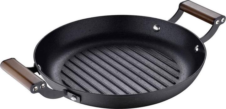 Immagine prodotto MasterPRO Piastra per grigliare (28 cm, Padella grill, Ferro)