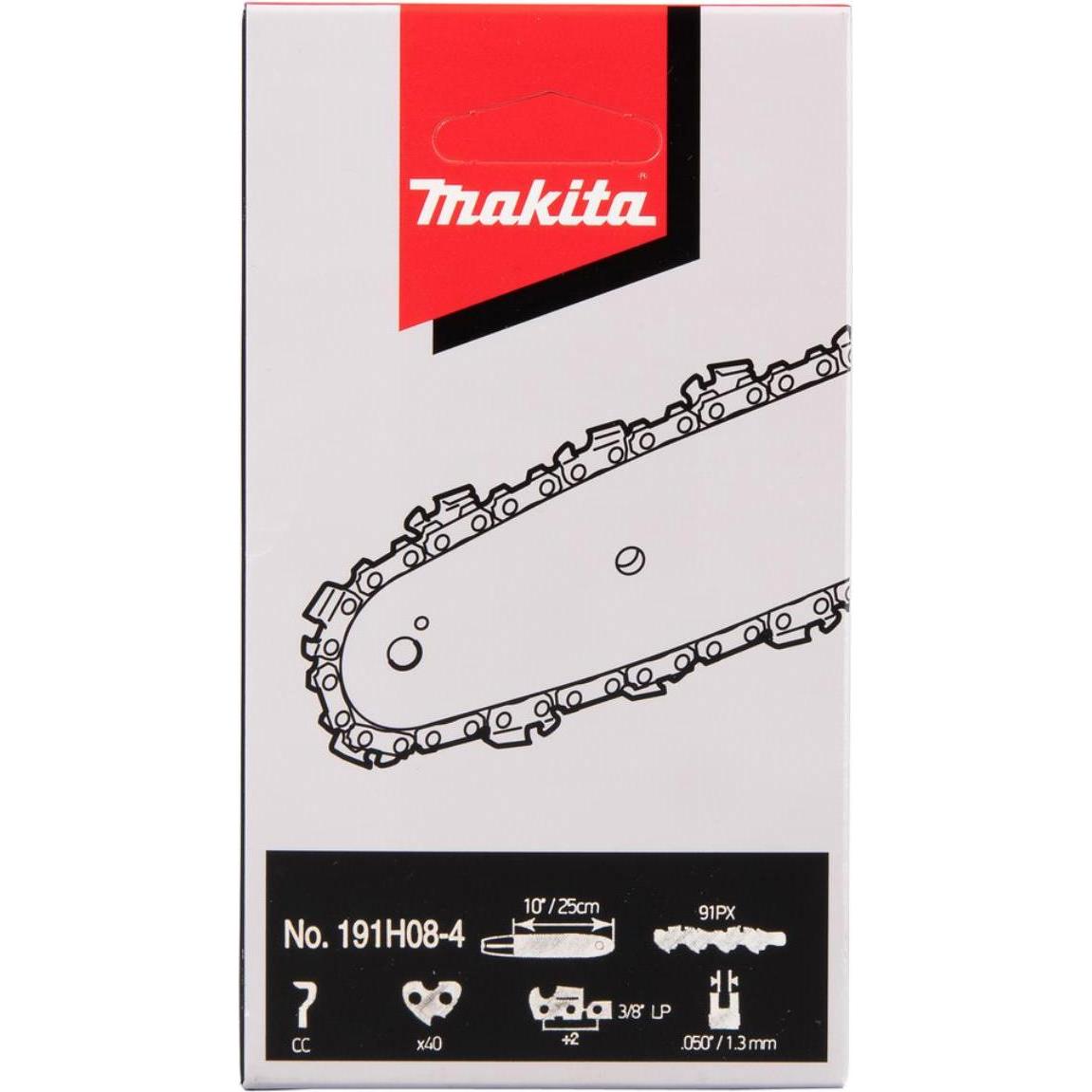 Thumbnail - Makita, Zubehör Gartenmaschinen, 191H08-4 Sägekette 25cm 1.3mm 3/8 HM (Sägekette)