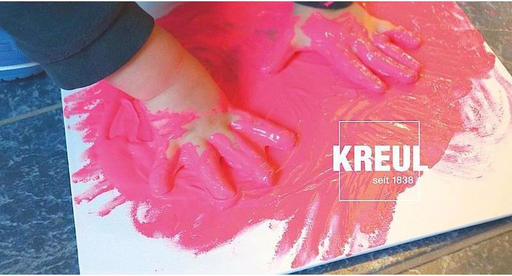Produktbild Kreul Fingerfarben (Gelb, Rot, Blau, Grün, 150 ml)