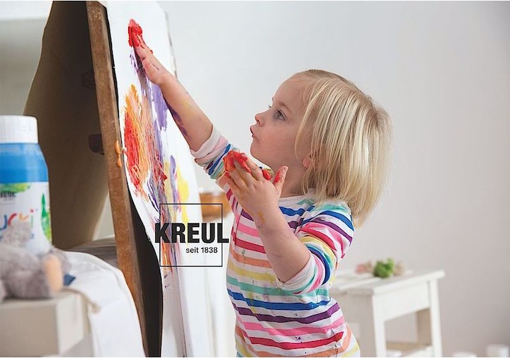 Produktbild Kreul Fingerfarben (Gelb, Rot, Blau, Grün, 150 ml)