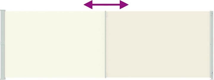 Produktbild vidaXL Seitenmarkise (6 m)