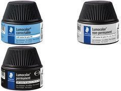 Actual product image Staedtler LUMOCOLOR REFILL STATIONS - Refill ink water soluble (Black, 1 x)