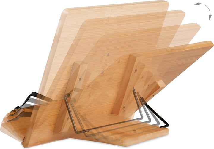 Image du produit Relaxdays Support de lecture (28 x 17 x 19 cm)