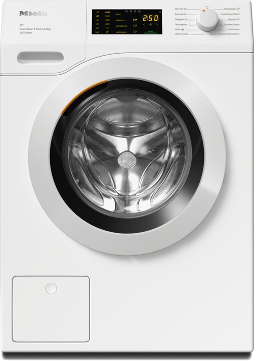 Immagine prodotto Miele Waschmaschine WCB390 WPS 125 Edition Lotosweiss (8 kg, A destra)
