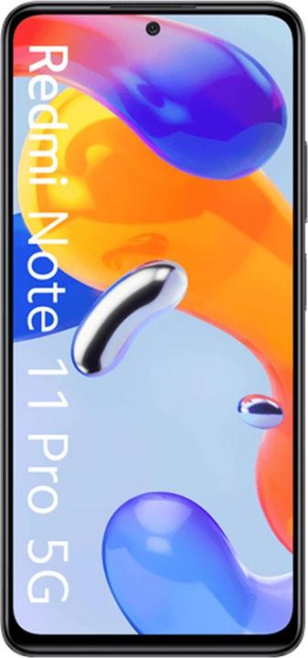 Produktbild Xiaomi Redmi Note 11 Pro 5G (128 GB, Graphite gray, 6.67", Hybrid Dual SIM, 5G)