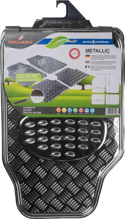Actual product image Walser Metallic (2 front mats + 2 rear mats)
