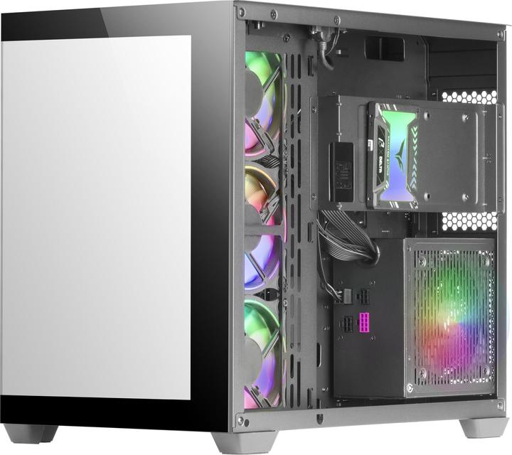 Actual product image Mars Gaming Boitier Grand Tour E-ATX MCV4 RGB avec panneaux vitrés (Noir) (ATX, mATX, Mini-ITX, E-ATX)
