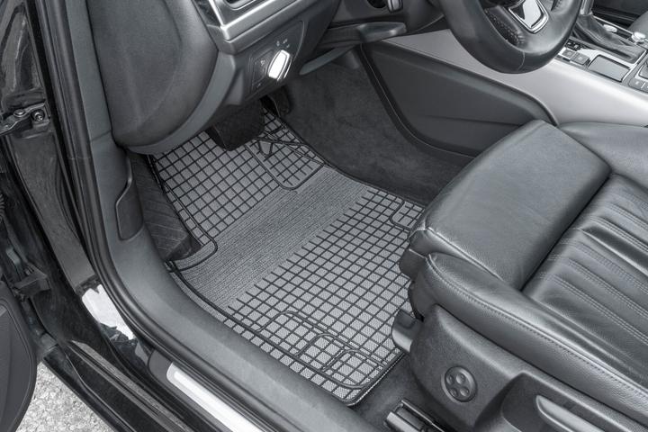 Produktbild Walser Universal Auto-Gummimatten-Set, Automatten 4-teilig zuschneidbar (2 Vordermatten + 2 Rückmatten)