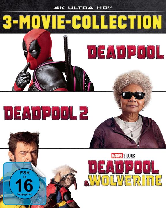Disney Interactive Studios Collection de films Deadpool 3 (Blu-ray, 20241108, Allemand, Français, Polonais, Italien, Anglais)