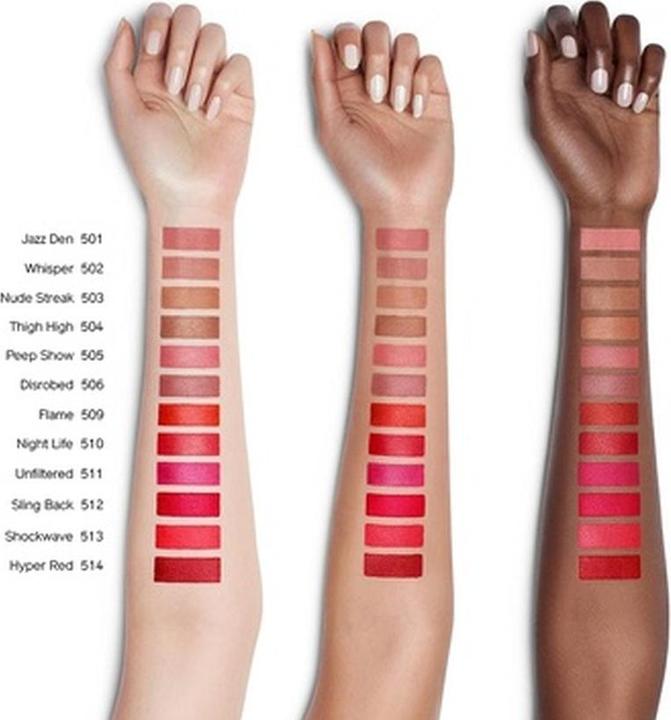 Image du produit Shiseido Rouge à lèvres moderne en poudre mat (514 Hyper Rouge)