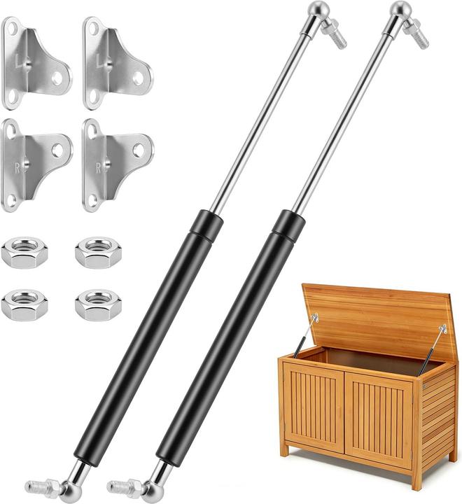 Eirolace 2 Stück Gasdruckfedern 395mm, 245N (2 pz.)