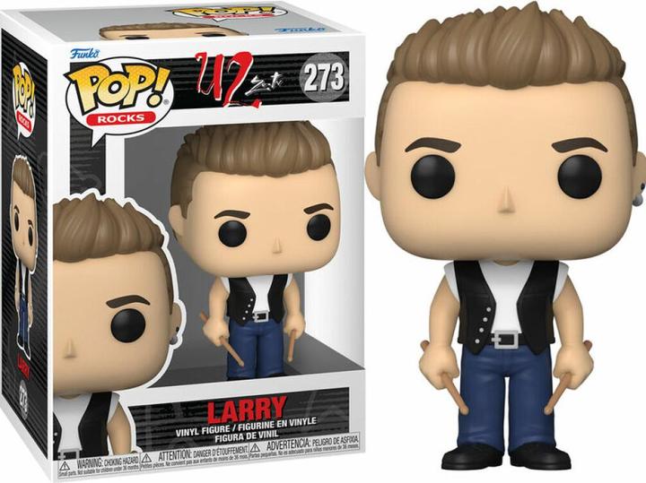 Actual product image Funko POP! Rocks : U2 - Larry Mullen (Zoo TV) (273)