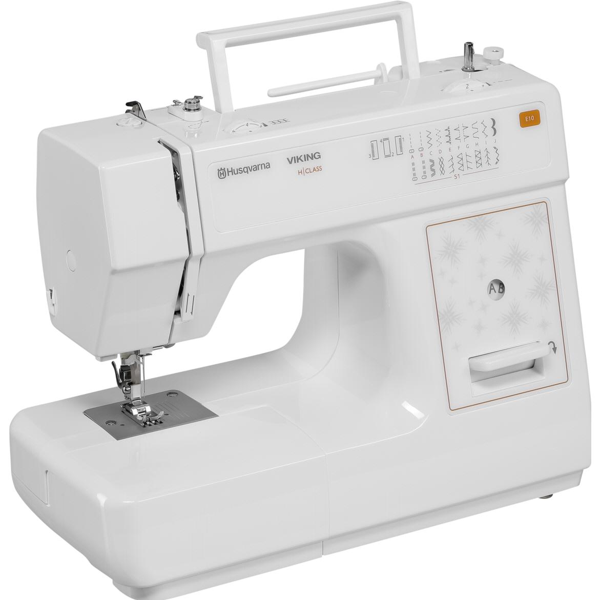 Thumbnail - Husqvarna VIKING H Class E10, Nähmaschine, Weiss