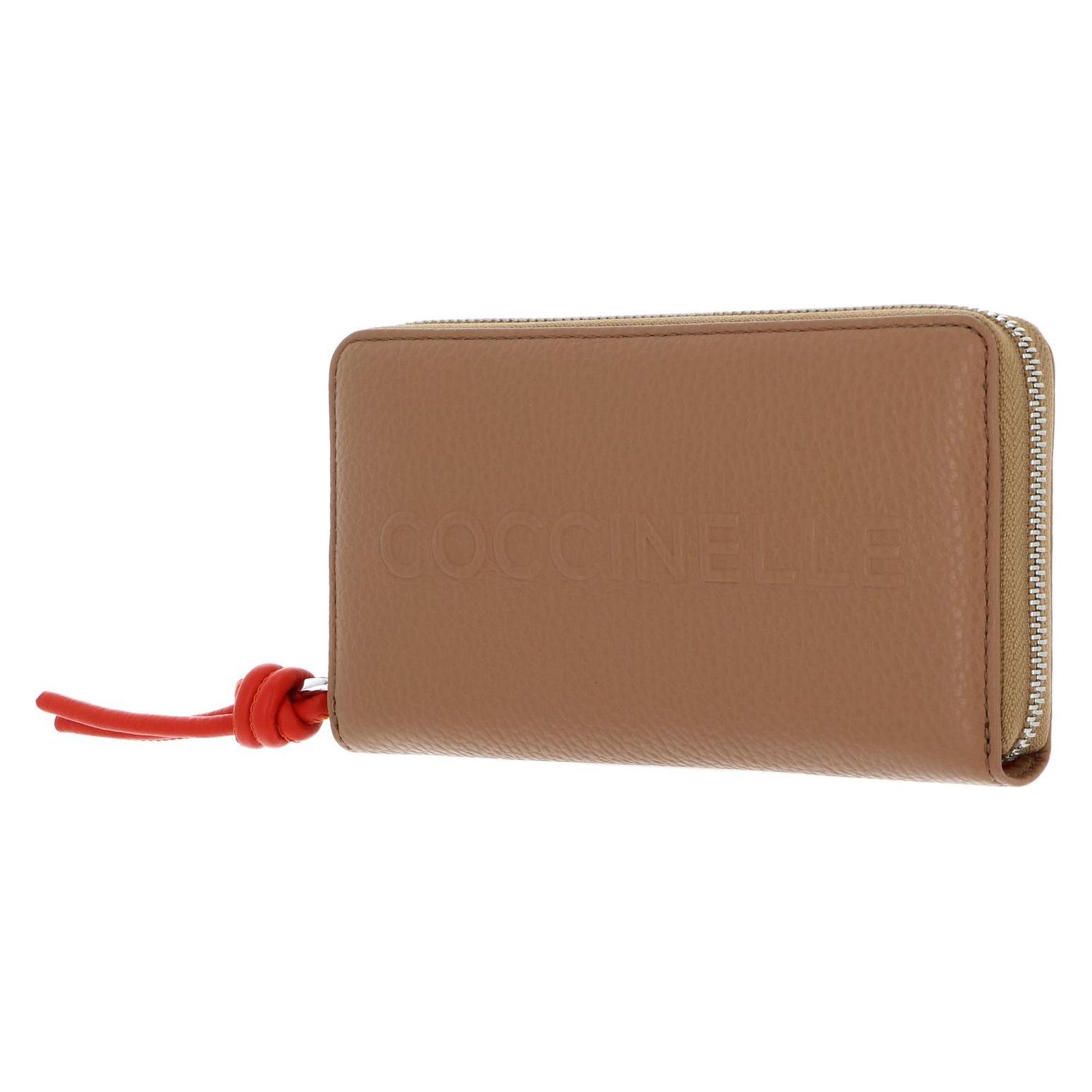 Coccinelle, Damen, Portemonnaie, Geldbörse Coccinellemyrtha, Braun