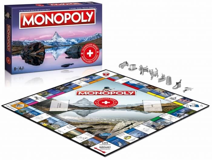 Produktbild Monopoly Schweizer Berge (Deutsch, 2 - 6 Spieler)
