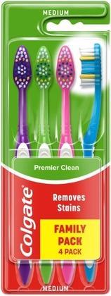 Actual product image Colgate Premier Clean Medium Toothbrush ( 4 Ks ) - Toothbrushes (4 x)