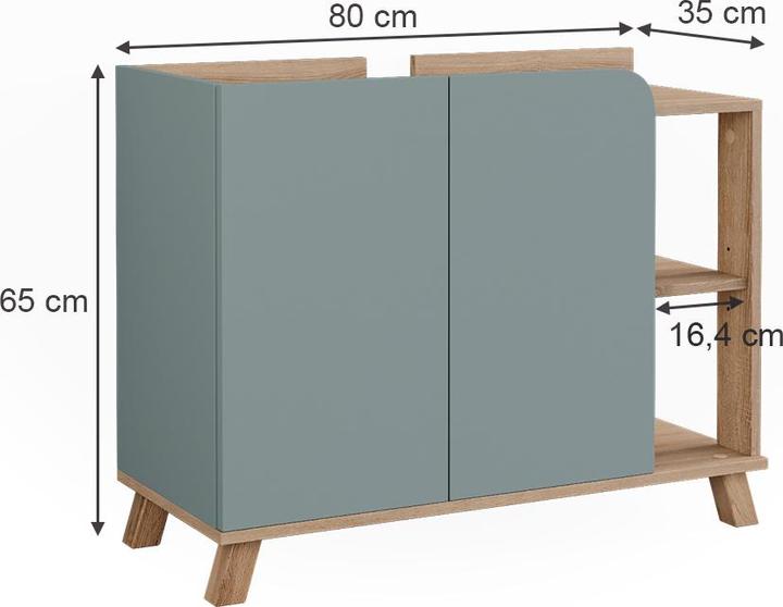 Actual product image Vicco Karen (80 x 35 x 65 cm)