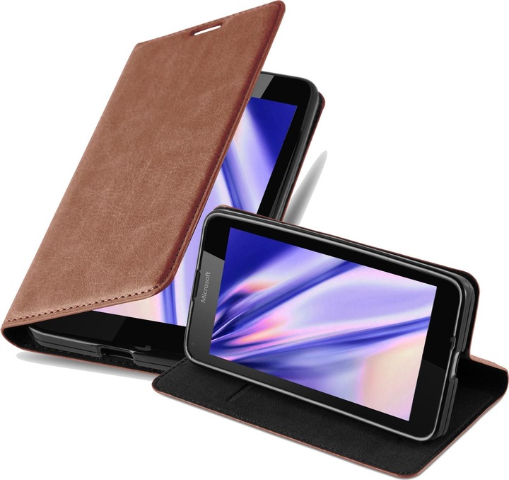 Actual product image Cadorabo Book Invisible Magnet Cover (Microsoft Lumia 640)