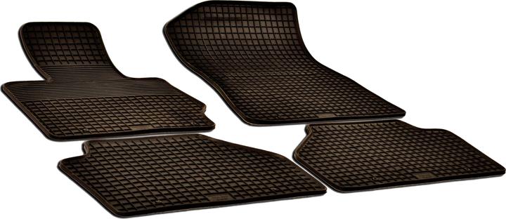 Walser Gummimatten passend für BMW X3 (F25, F26), 2005-2012, Fussmatten Automatten Gummi (2 Vordermatten + 2 Rückmatten)