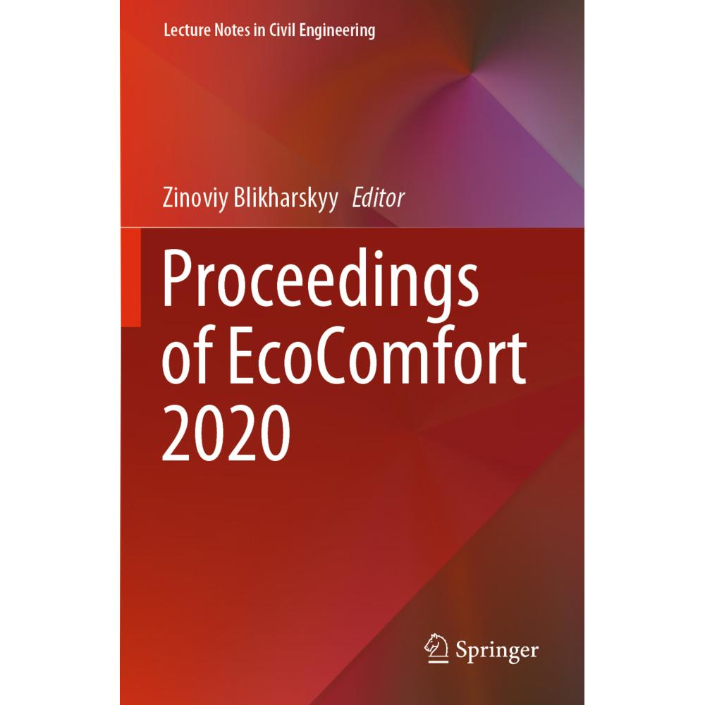 Proceedings of EcoComfort 2020, Fachbücher von Zinoviy Blikharskyy