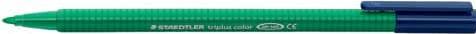 Image du produit Staedtler Feutre de coloriage tripluscolor 323 (Vert, 1 x)