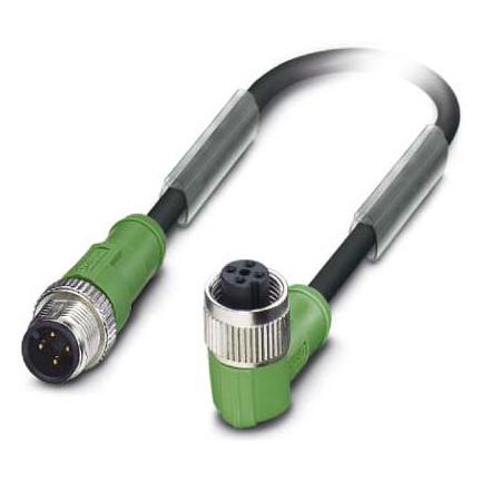 Phoenix Contact Sensor-/Aktor-Kabel, Elektronikkabel + Stecker, Schwarz