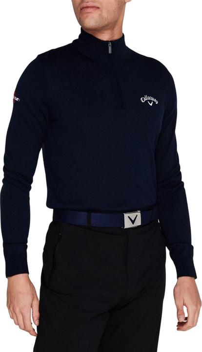 Produktbild Callaway Pullover mit kurzem Reissverschluss Feinstrick (M)