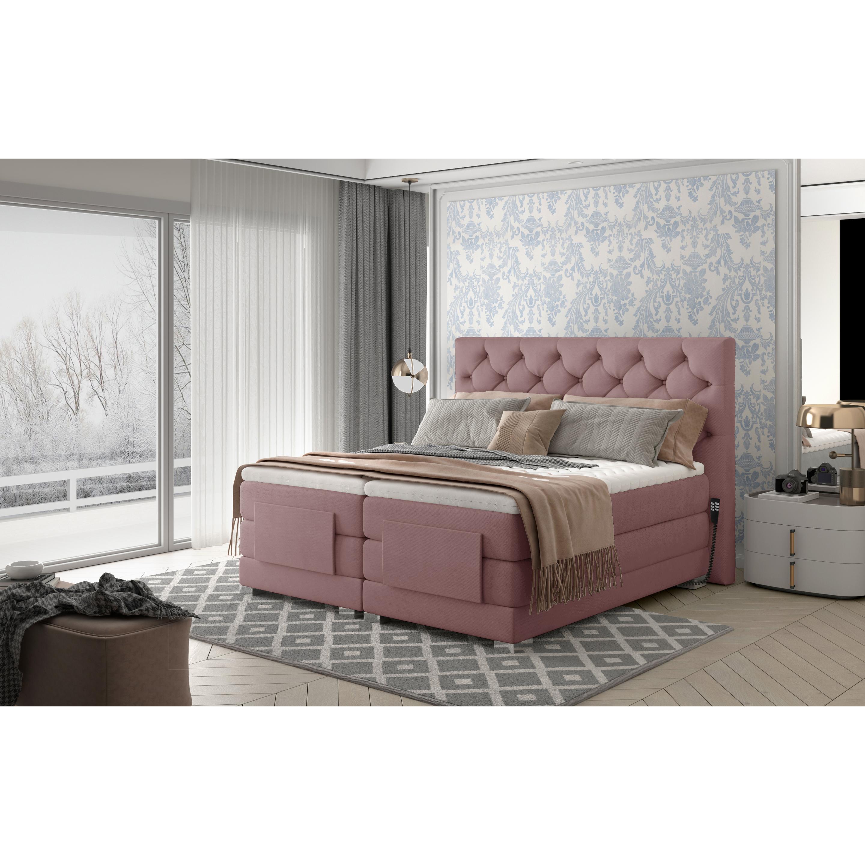 ELTAP, Boxspringbett, Clover (140 x 200 cm)