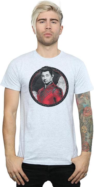 Actual product image Mens Shang-Chi And The Legend Of The Ten Rings Red Ring T-Shirt (4XL)