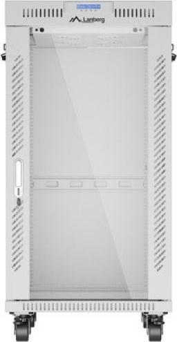 Produktbild Lanberg rack cabinet 22U 600x800 glass (22 HE, 19 Zoll Rack)