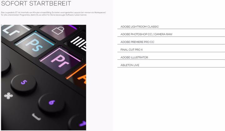 Actual product image Loupedeck Ct (Numeric keypad, Cable)