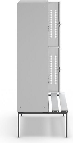 Actual product image Wolf Half height wardrobe with bench base (120 cm, 214 cm)