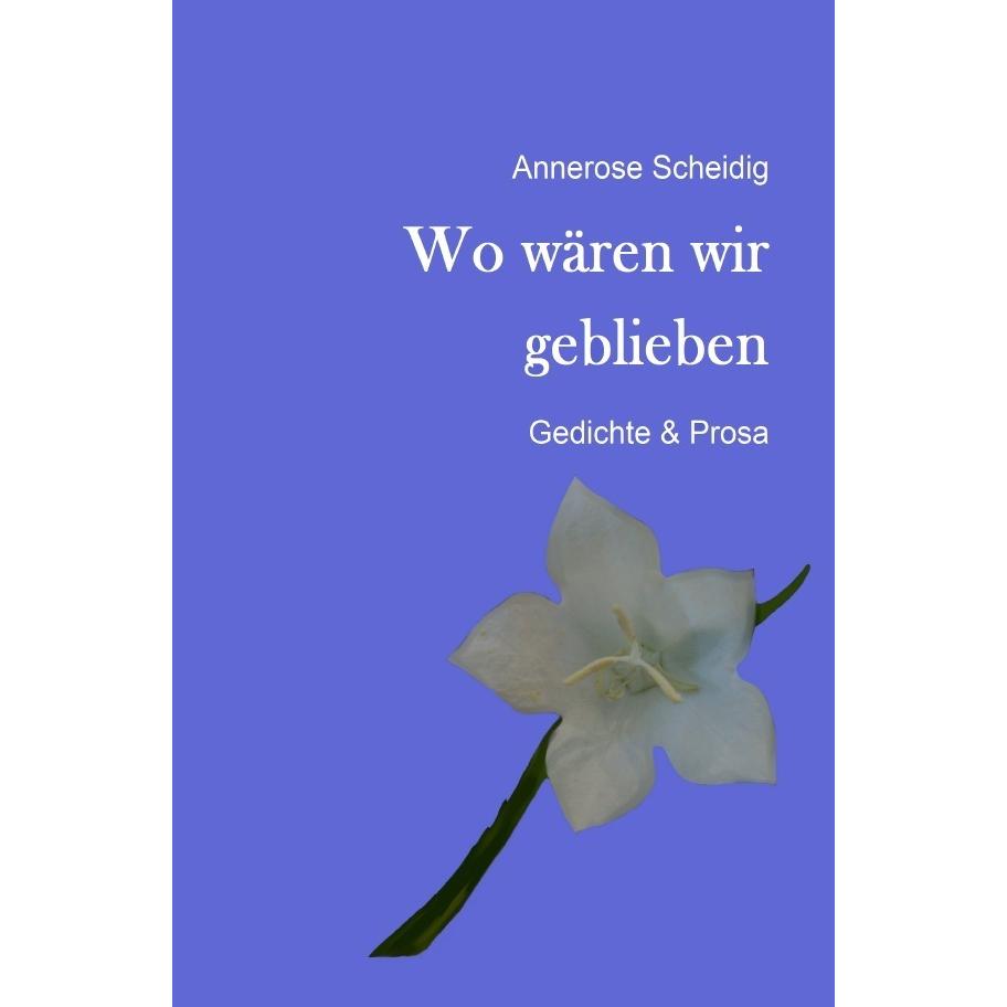 Wo wären wir geblieben, Belletristik von Annerose Scheidig