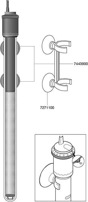 Image du produit Eheim Chauffage régulateur d'aquarium 250W