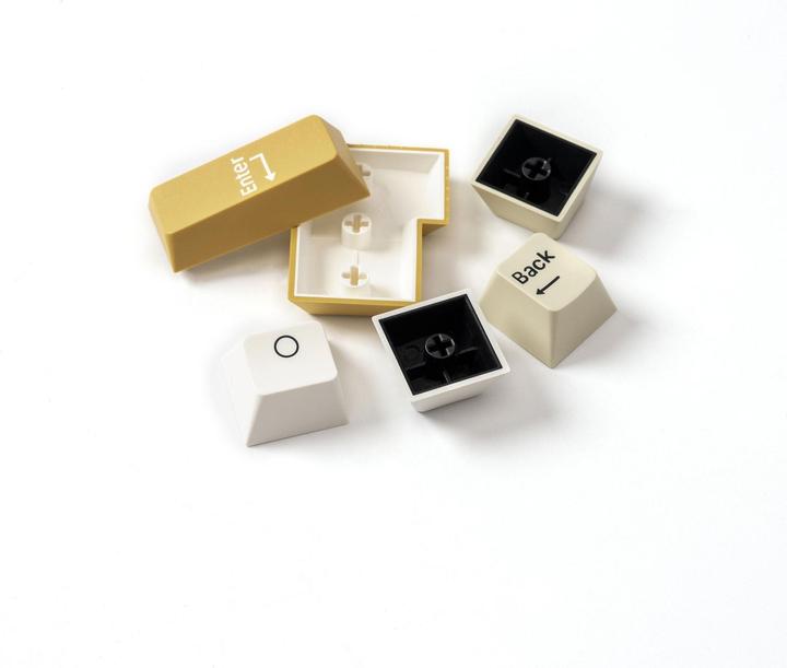 Actual product image Keychron Key DouShot PBT Camel Full OEM US PBT-14