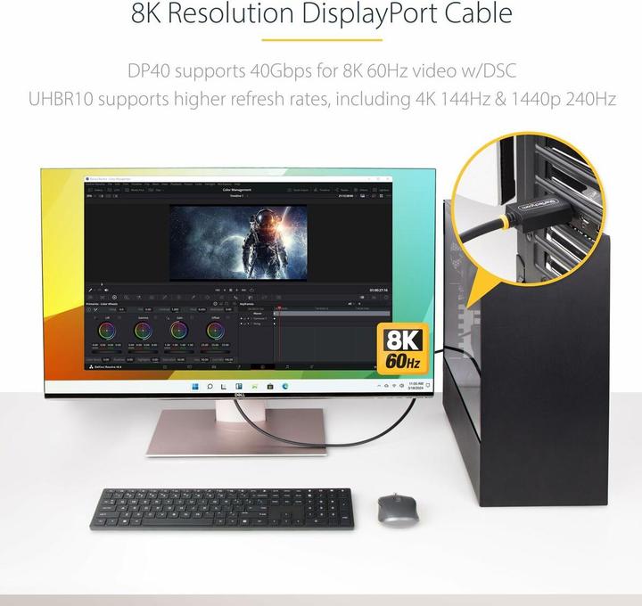 Actual product image StarTech DisplayPort — DisplayPort (3 m)