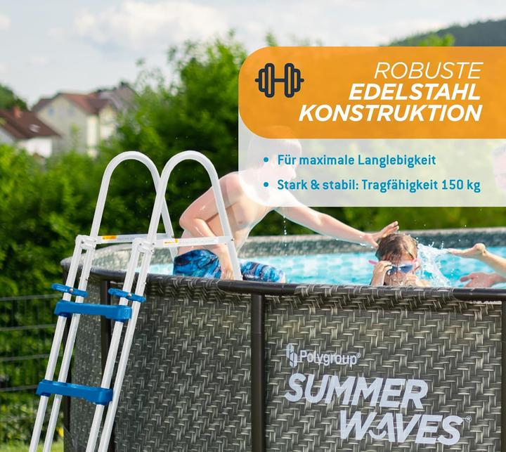 Actual product image Summer Waves Pool ladder