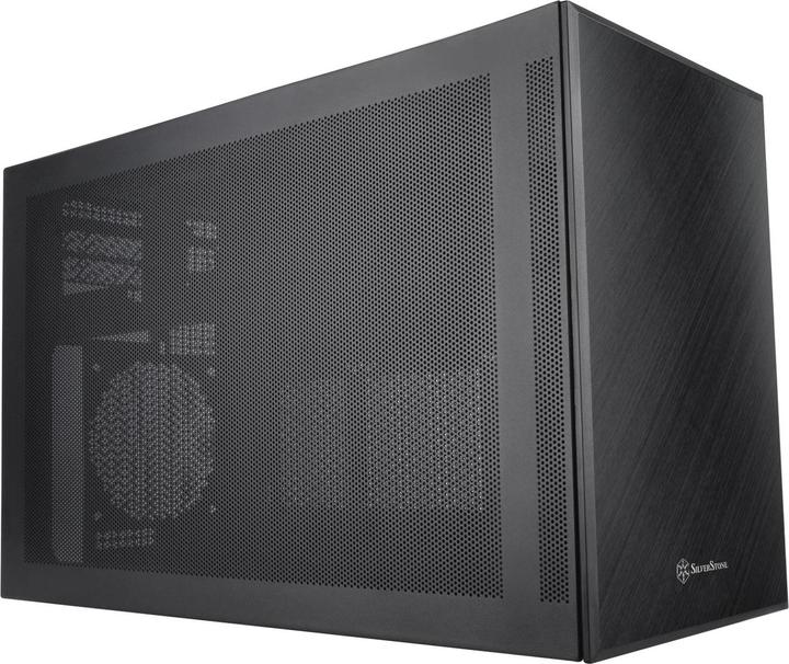 Actual product image Silverstone SST-SG17B (black) (mATX, Mini-ITX, Mini-DTX)
