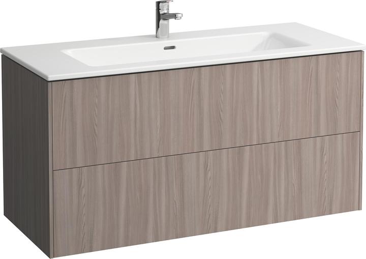 Produktbild Laufen Pro S Set Base 1200, Waschtisch, 1 Hahnloch, Überlauf, inkl. Waschtischunterschrank, 2 Schub