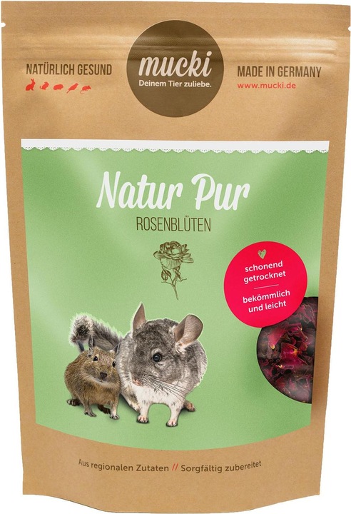 Produktbild Mucki Natur Pur Rosenblüten, 30g (0.03 kg, 6 x)