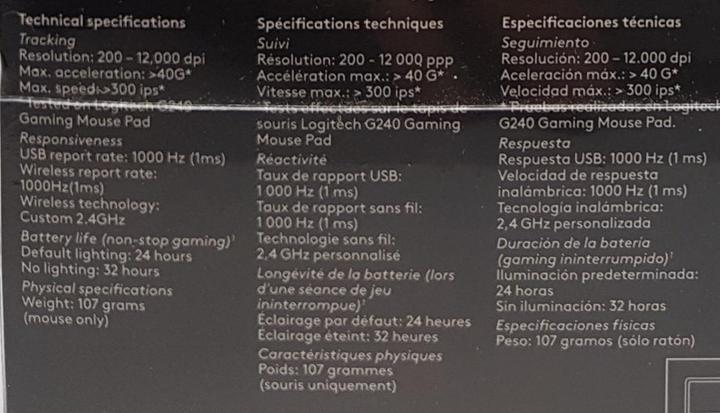 Produktbild Logitech G G900 Chaos Spectrum (Kabelgebunden, Kabellos)