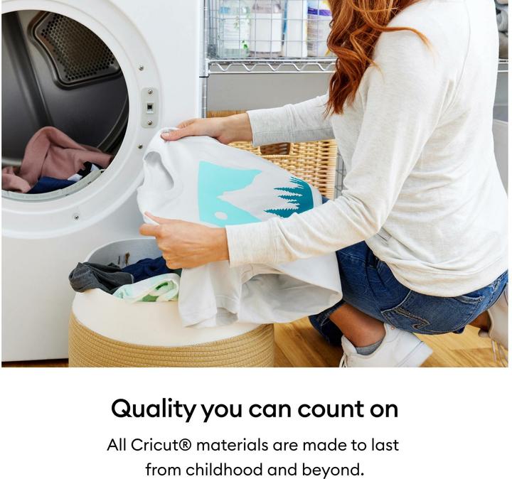 Image du produit Cricut Smart Iron-On Joy Xtra 241x61cm Gold (P)