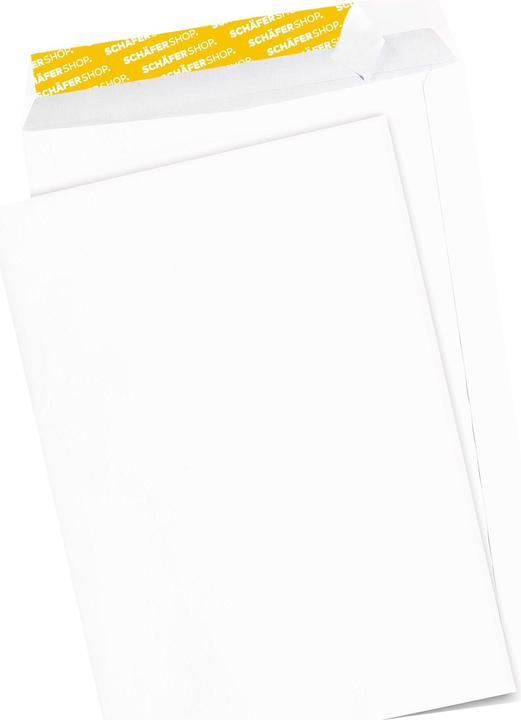 Produktbild Schäfer Shop Genius Versandtaschen weiss, ohne Fenster (250 x)