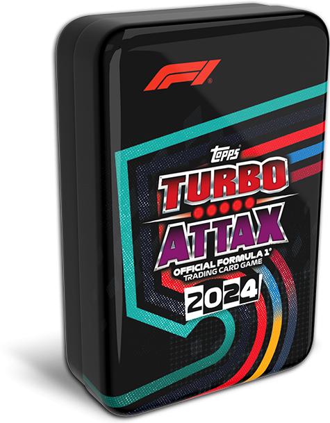 Produktbild Topps Turbo Attax 2024 Fivevold Tin F1 (Schuhm.) (Deutsch)
