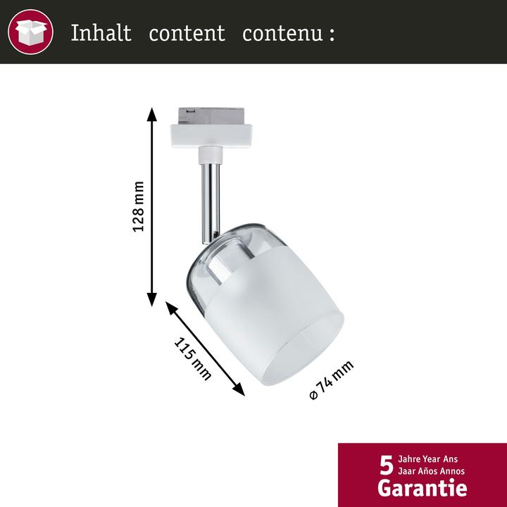 Produktbild Paulmann URail Spot Blossom (G9)