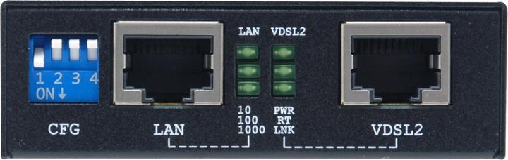 Actual product image LevelOne Converter VDS-2201 10/100/1000 GbE < VDSL2 black