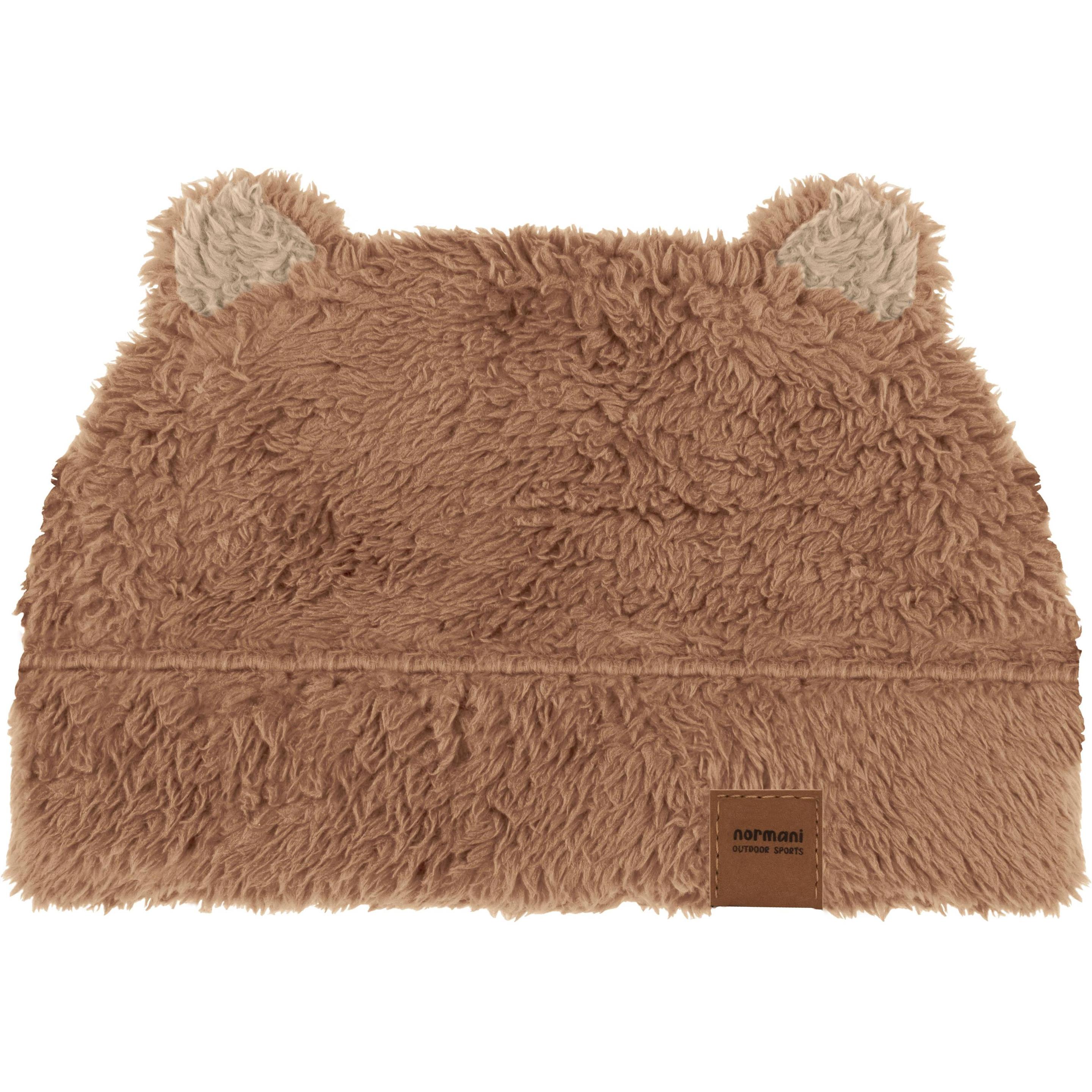 Normani, Mütze, Kinder Teddy Mütze „Coleraine“ - 9559, Braun