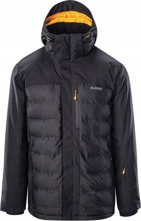 Actual product image Hi-Tec Men's Ski Jacket Helmir Black, L (L)